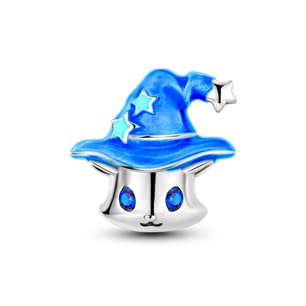 Amarante Jewelry Luminous Wizzard Kitten Charm