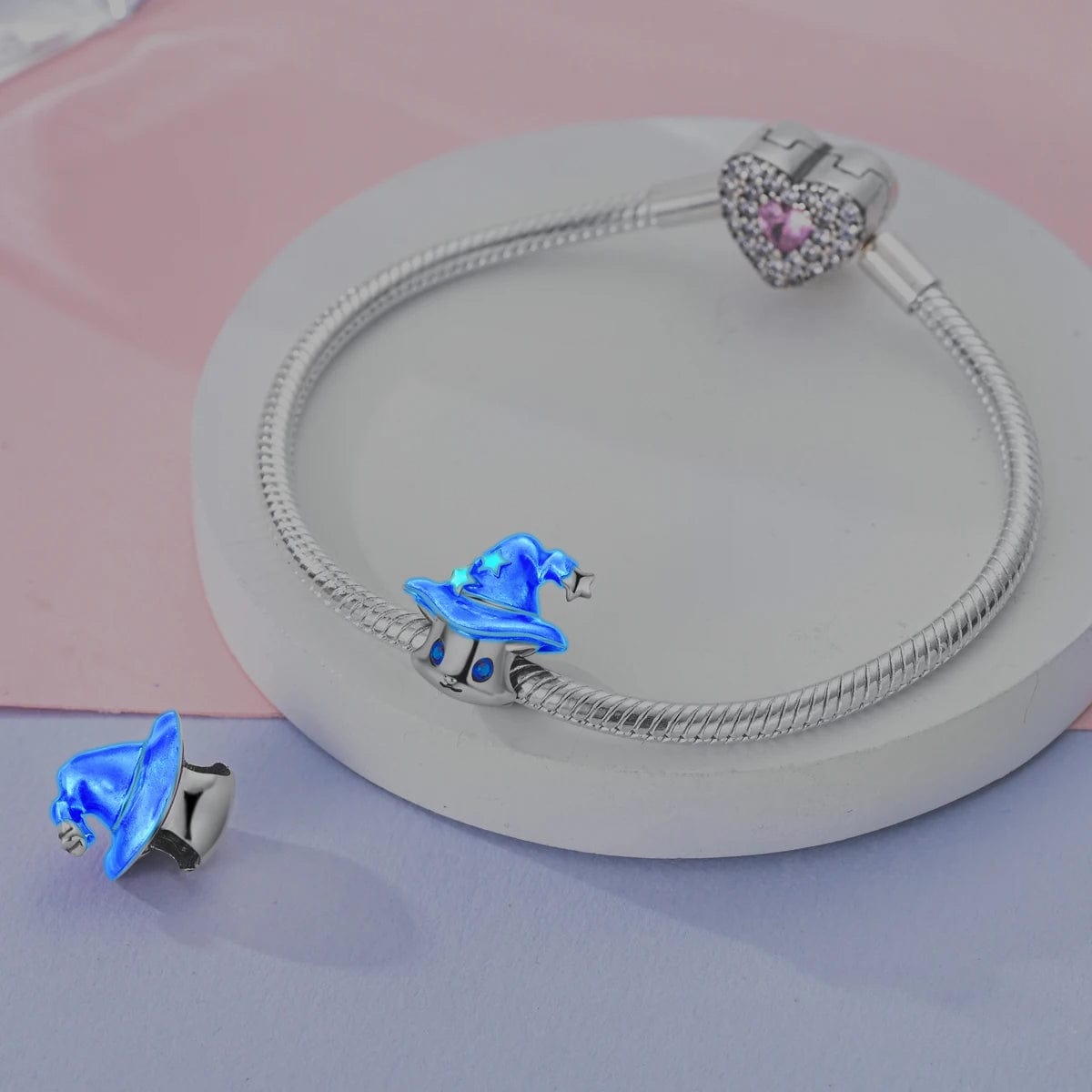 Amarante Jewelry Luminous Wizzard Kitten Charm