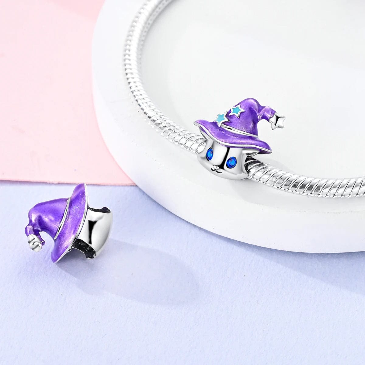 Amarante Jewelry Luminous Wizzard Kitten Charm