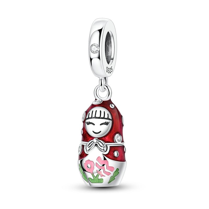 Amarante Jewelry Matryoshka Doll Dangle Charm