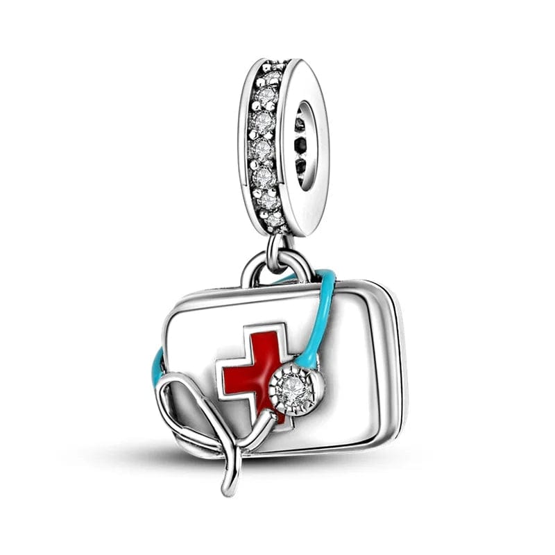 Amarante Jewelry Medical First Aid Kit Dangle Charm