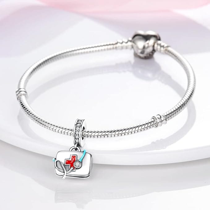 Amarante Jewelry Medical First Aid Kit Dangle Charm