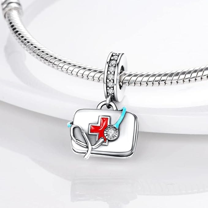 Amarante Jewelry Medical First Aid Kit Dangle Charm