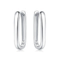 Amarante Jewelry Minimalist Sleek Hoop Earrings