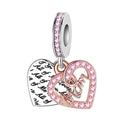 Amarante Jewelry Mom Heart Dangle Charm