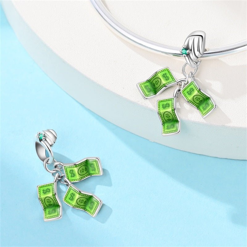 Amarante Jewelry Money Bills Dangle Charm