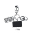 Amarante Jewelry Monitor Mouse and Keyboard Dangle Charm
