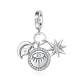 Amarante Jewelry Moon Eye and Star Dangle Charm