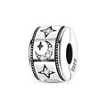 Amarante Jewelry Moon & Stars Sparkling Clip Charm