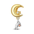 Amarante Jewelry Moonlight Cat Dangle Charm
