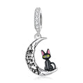 Amarante Jewelry Moonlit Cat Dangle Charm