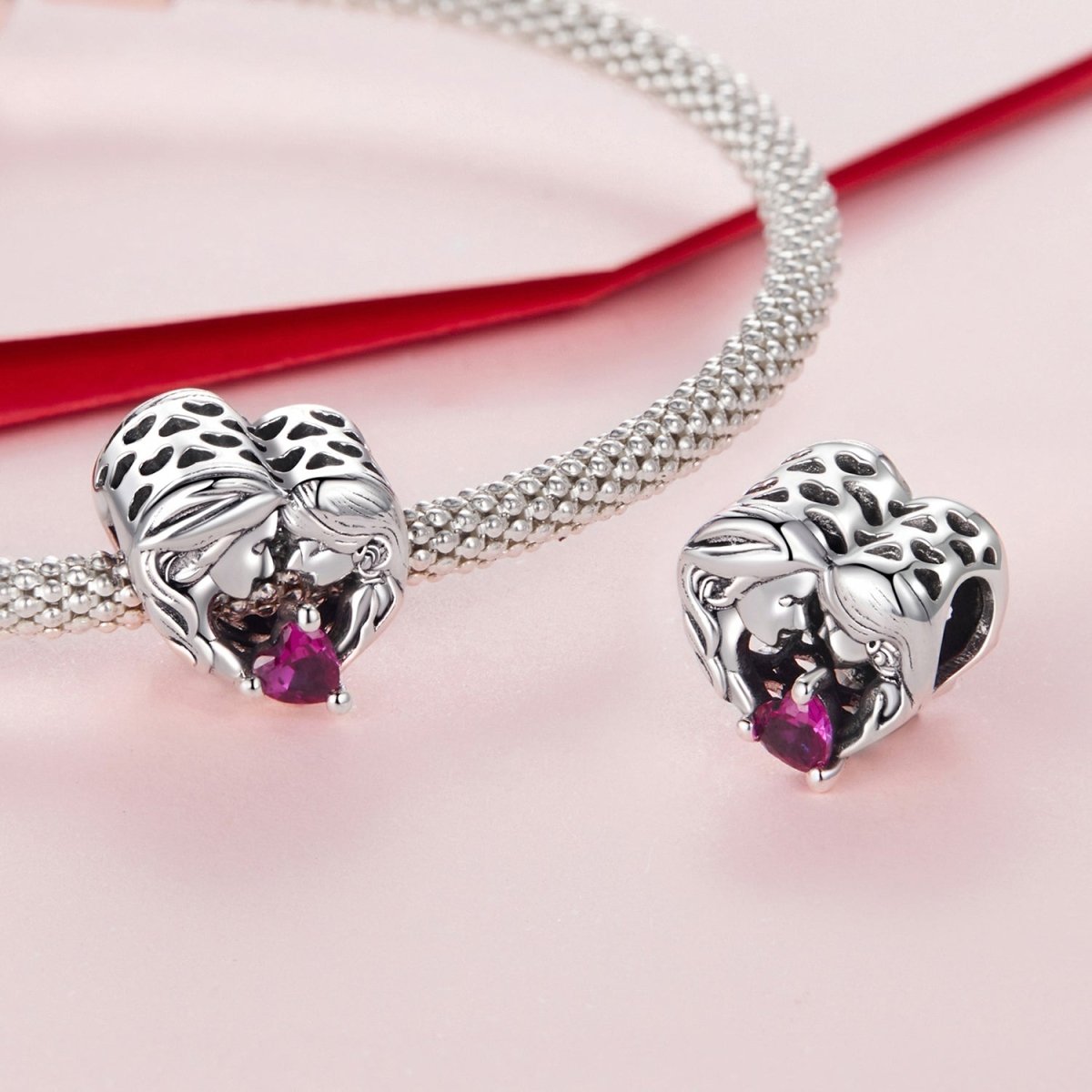 Amarante Jewelry Mother and Daughter Family Charm