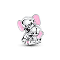 Amarante Jewelry Mother & Baby Elephant Hug Charm