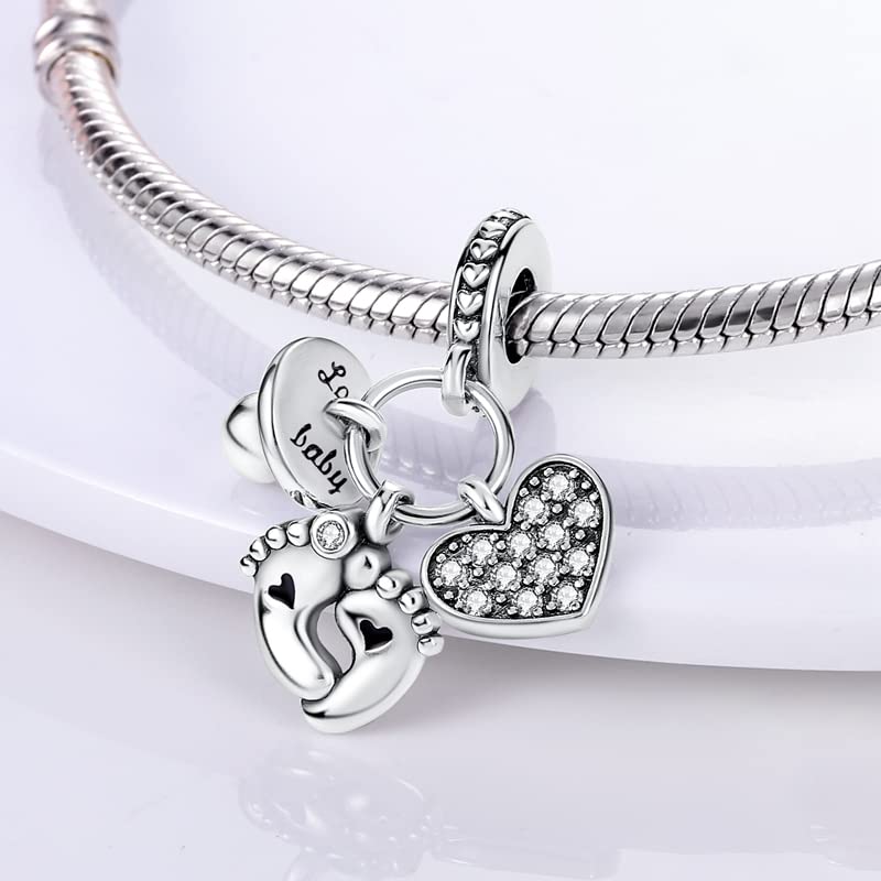 Amarante Jewelry Mother Baby Love Dangle Charm