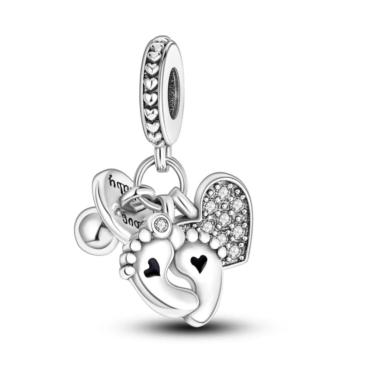 Amarante Jewelry Mother Baby Love Dangle Charm