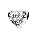 Amarante Jewelry Mother & Daughter Embrace Heart Charm