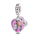 Amarante Jewelry Mother & Daughter Eternal Love Heart Charm
