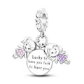 Amarante Jewelry Mother & Daughter Love Dangle Charm