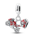 Amarante Jewelry Motorcycle & Helmet Dangle Charm