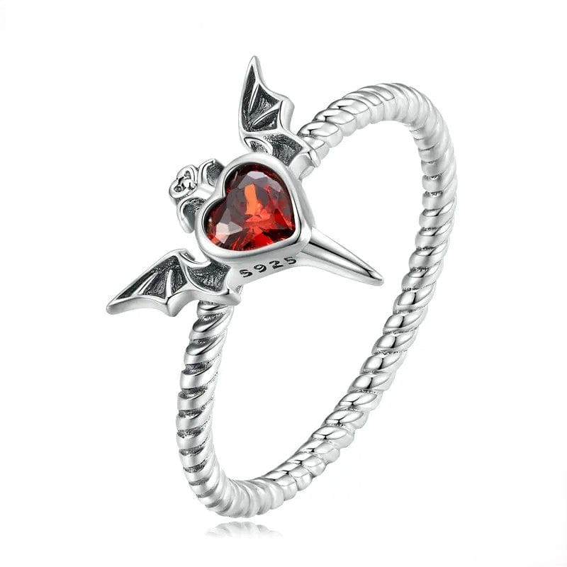 Amarante Jewelry Mysterious Dark Wings Braided Ring