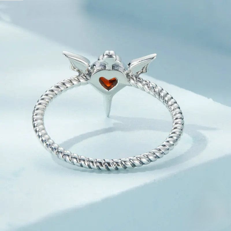 Amarante Jewelry Mysterious Dark Wings Braided Ring