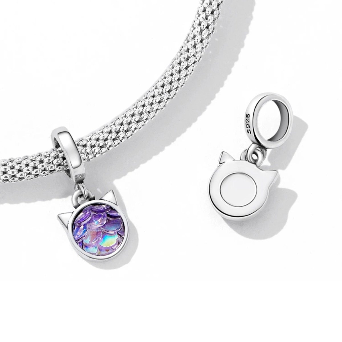 Amarante Jewelry Mystical Cat Dangle Charm