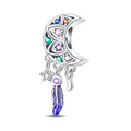 Amarante Jewelry Mystical Crescent Moon Dreamcatcher Charm