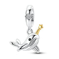 Amarante Jewelry Narwhal with Star Horn Dangle Charm
