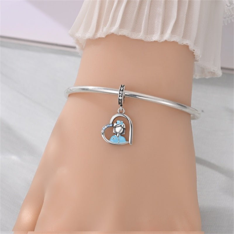 Amarante Jewelry Nurse in Heart Dangle Charm
