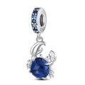Amarante Jewelry Ocean Blue Crab Dangle Charm