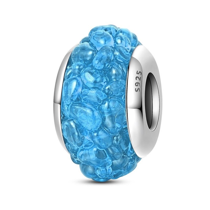 Amarante Jewelry Ocean Blue Murano Glass Charm