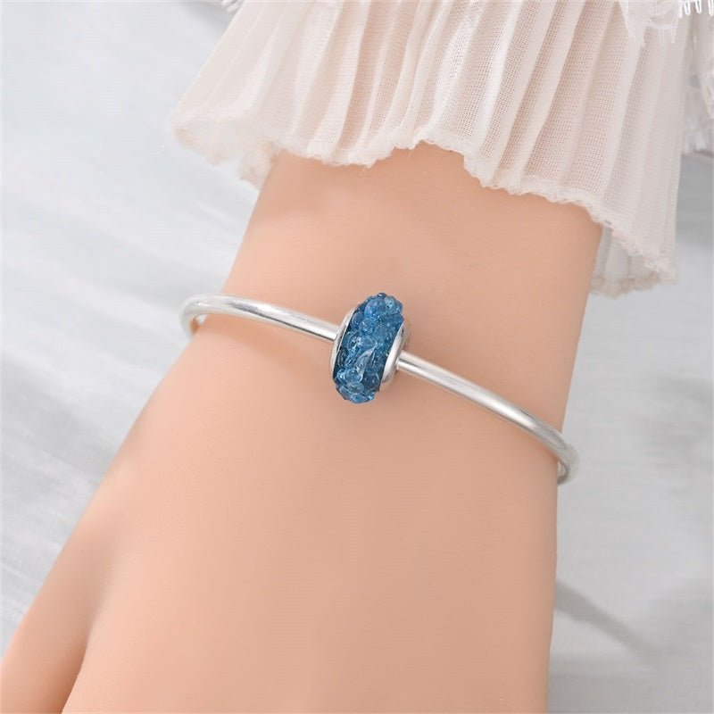 Amarante Jewelry Ocean Blue Murano Glass Charm