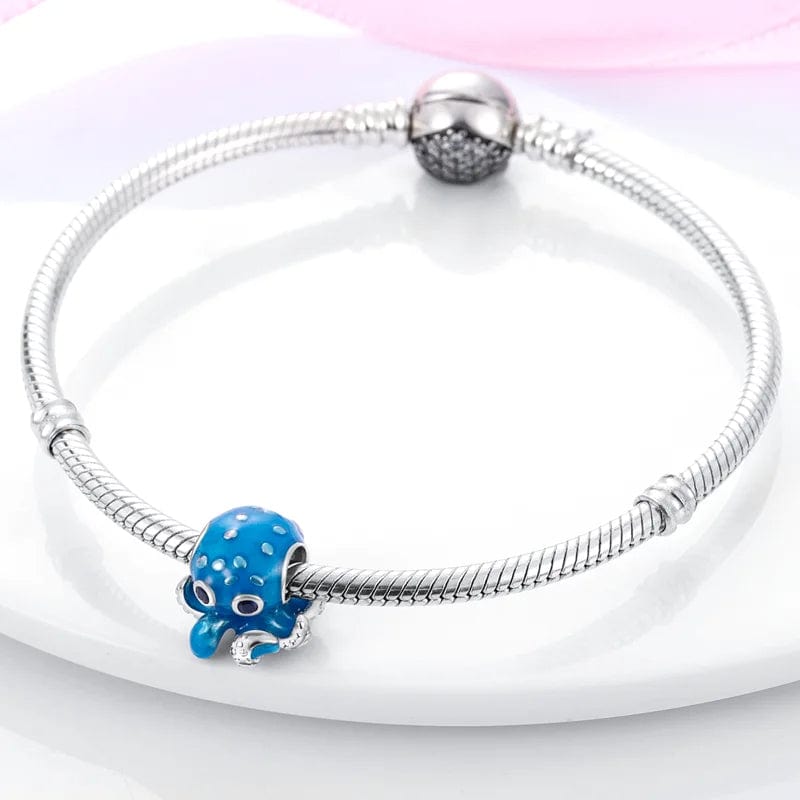 Amarante Jewelry Ocean Blue Octopus Charm