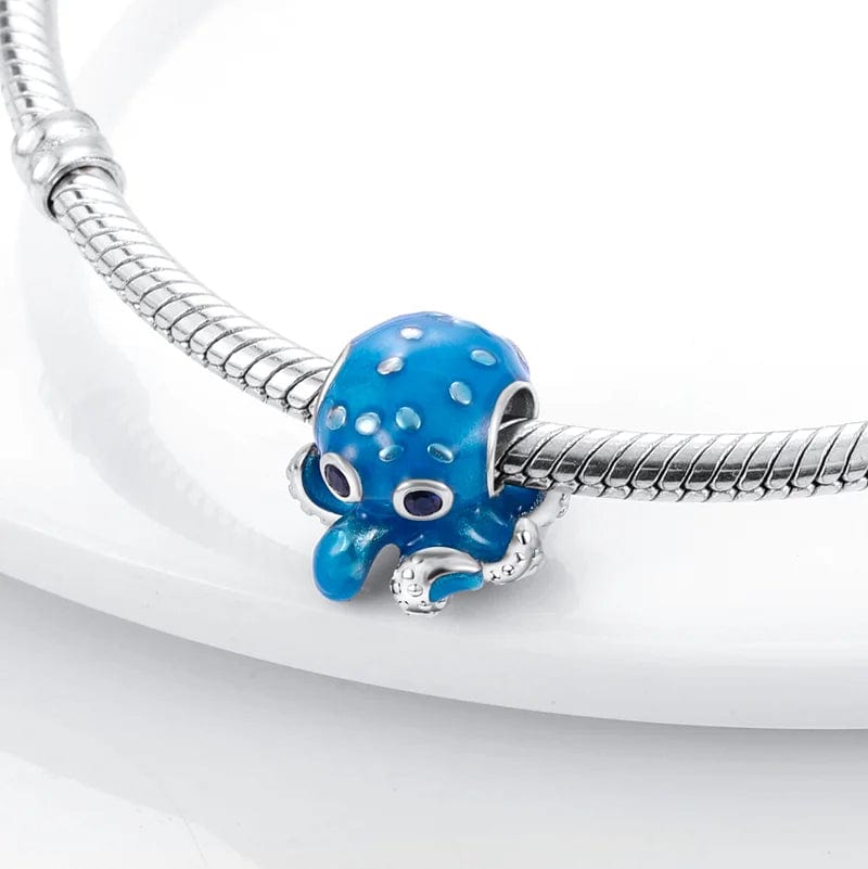 Amarante Jewelry Ocean Blue Octopus Charm