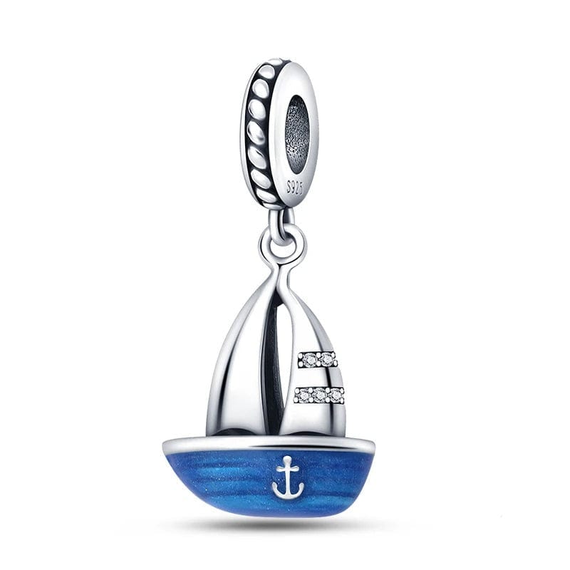 Amarante Jewelry Ocean Sail Boat Dangle Charm