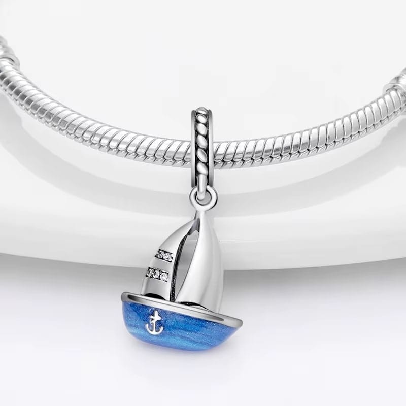 Amarante Jewelry Ocean Sail Boat Dangle Charm
