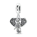 Amarante Jewelry Ornate Elephant Dangle Charm