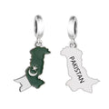 Amarante Jewelry Pakistan Map Dangle Charm