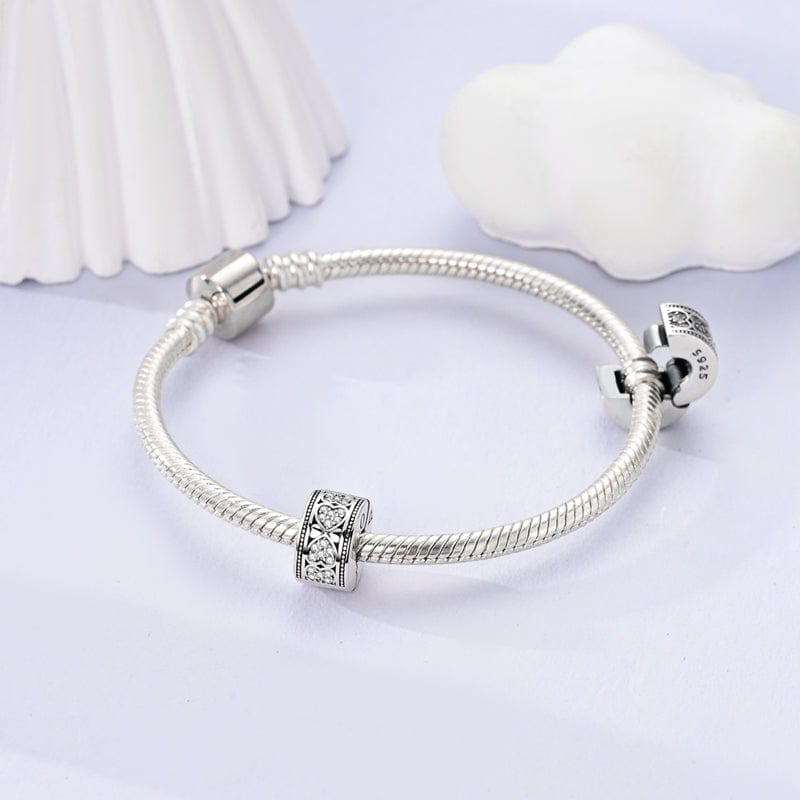 Amarante Jewelry Pavé Sparkling Hearts of Love Clip Charm