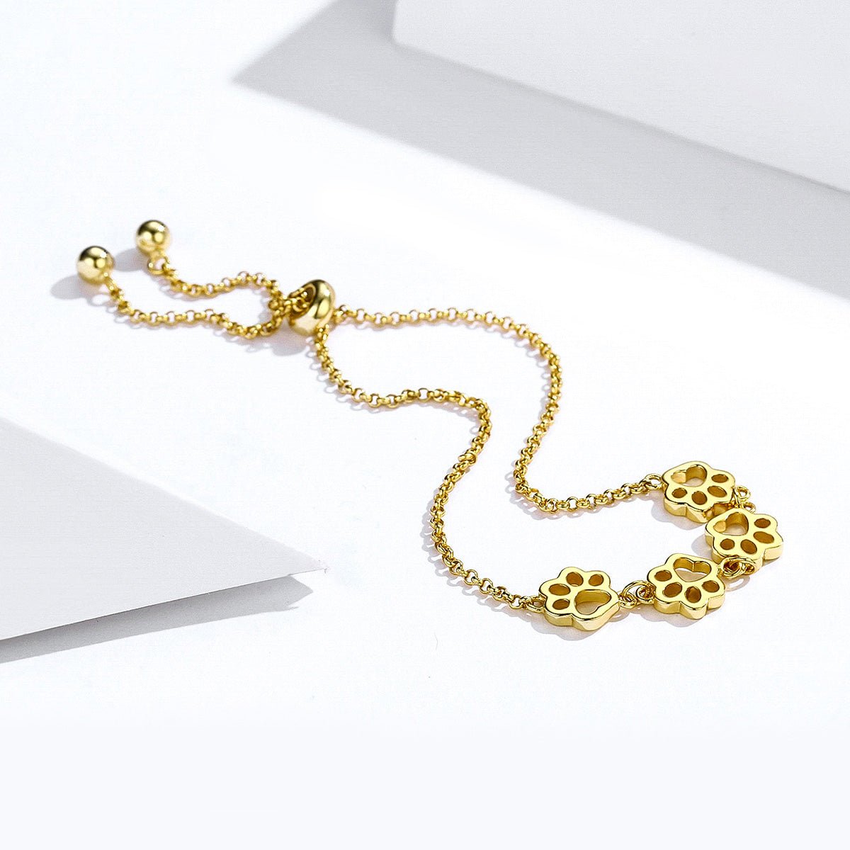 Amarante Jewelry Paw Print Adjustable Bracelet