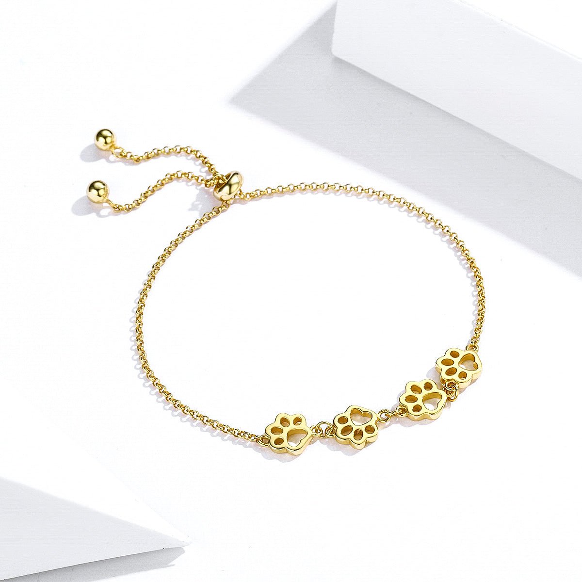 Amarante Jewelry Paw Print Adjustable Bracelet