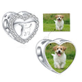 Amarante Jewelry Personalized Dog Photo Heart Charm
