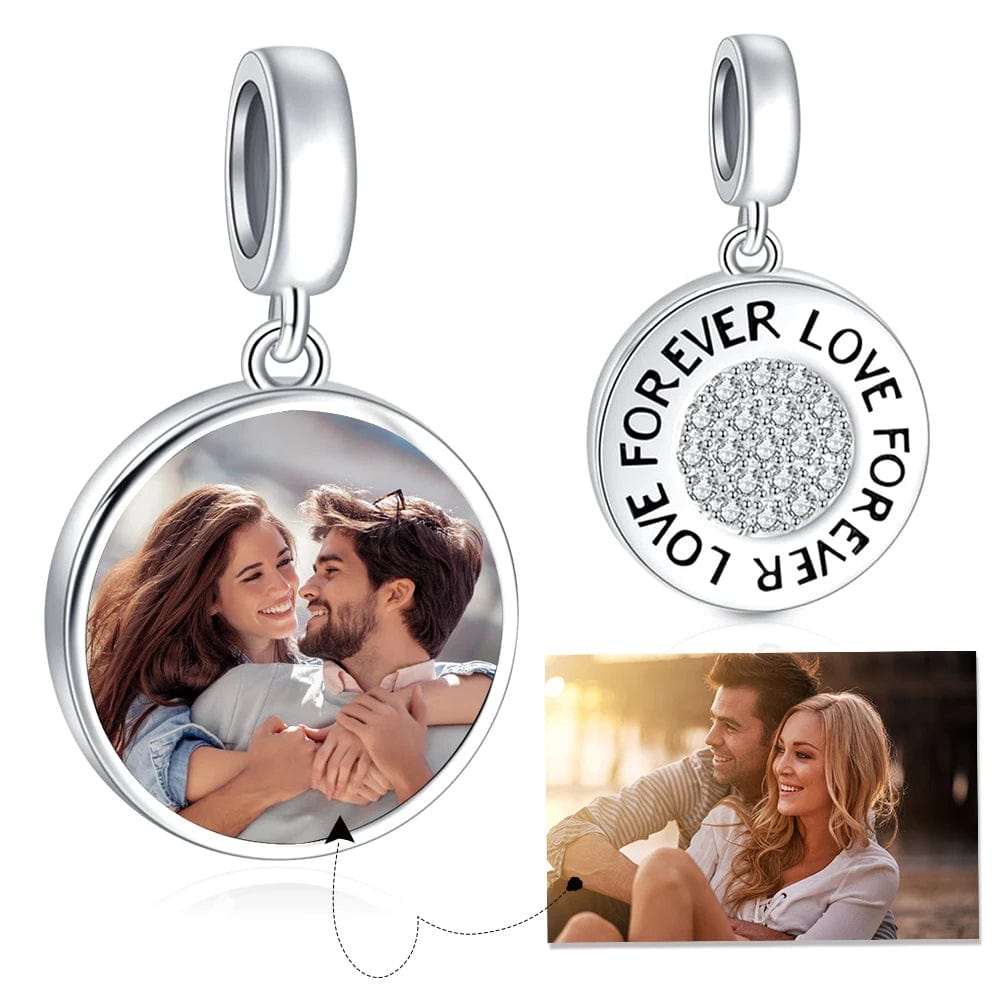 Amarante Jewelry Personalized Forever Love Photo Charm