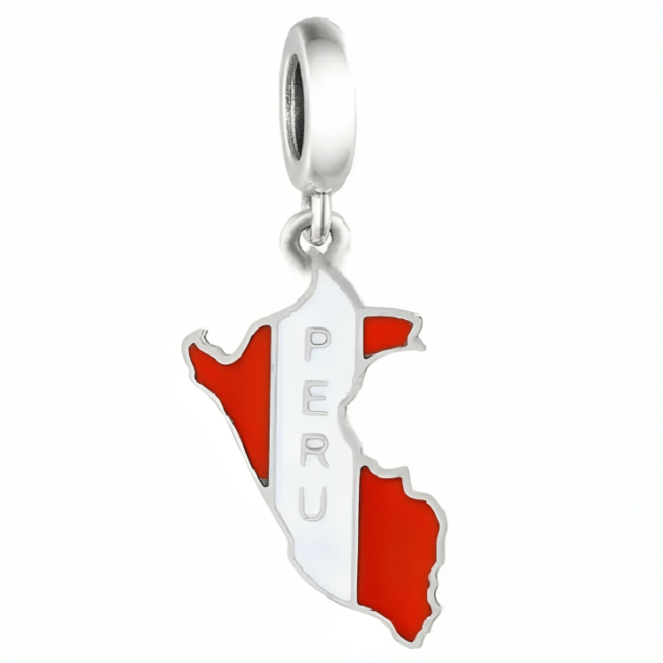 Amarante Jewelry Peru Map Dangle Charm