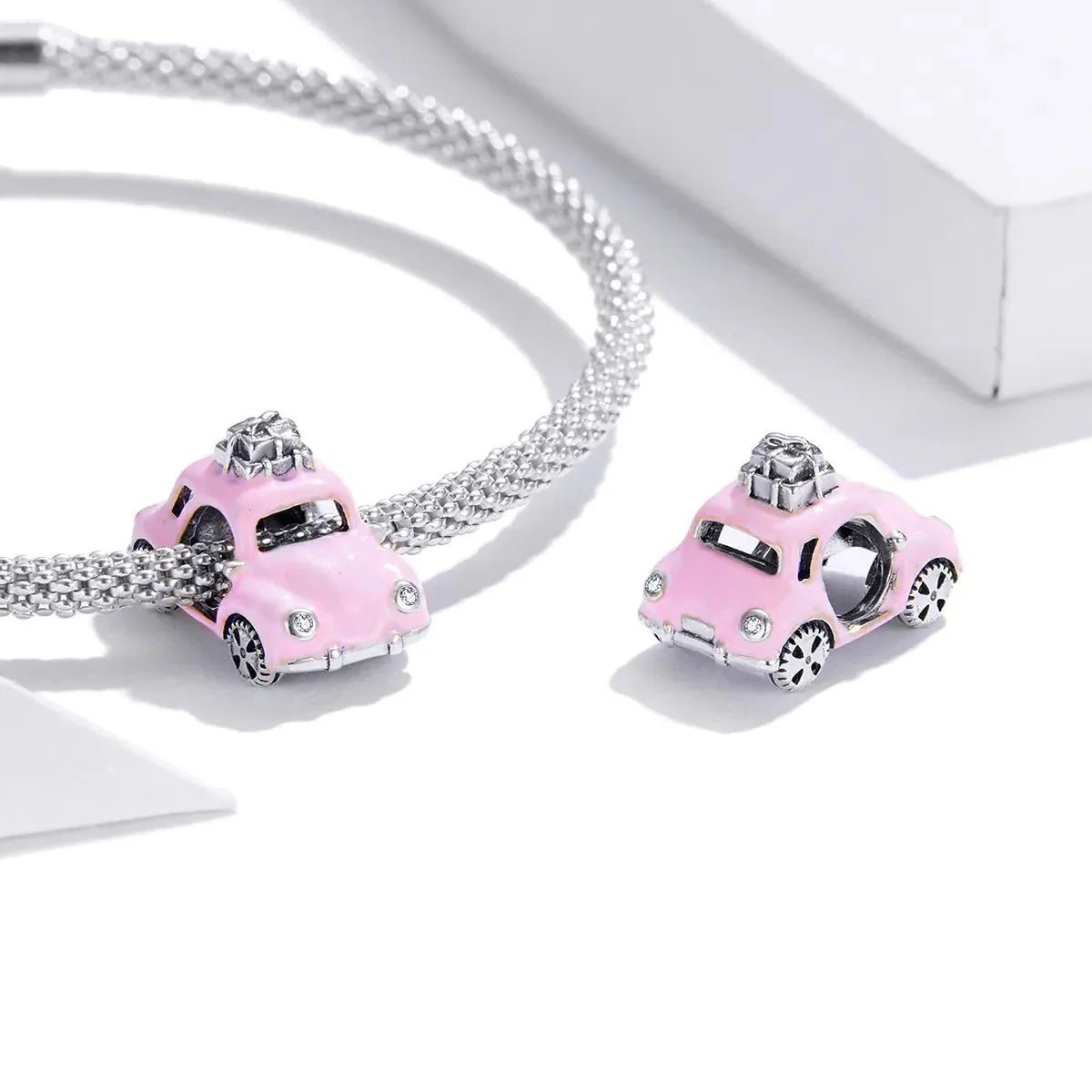 Amarante Jewelry Pink Car Charm
