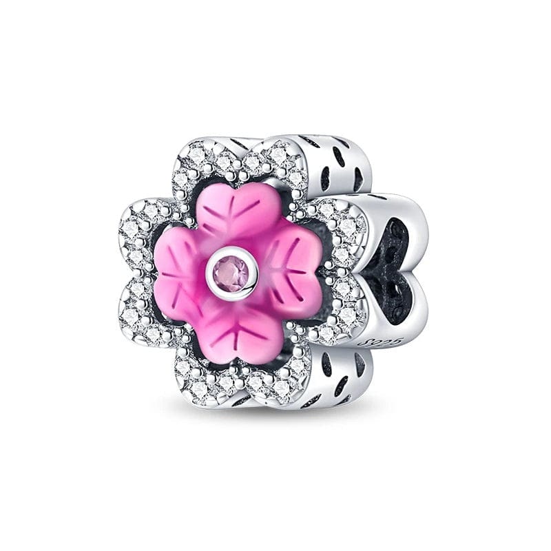 Amarante Jewelry Pink Clover Charm