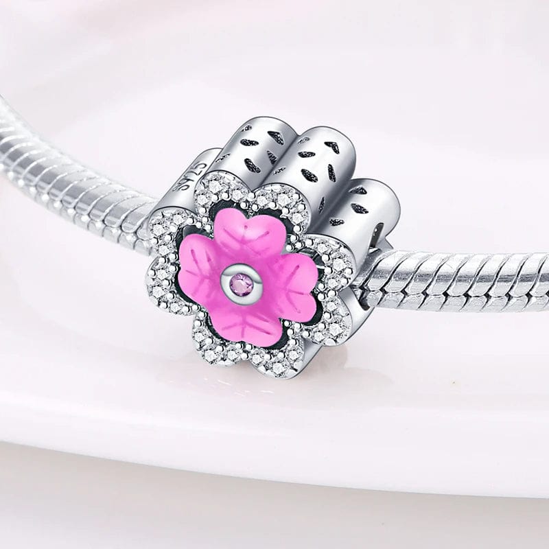 Amarante JewelryPink Clover Charm