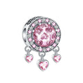 Amarante Jewelry Pink Dreamcatcher Charm