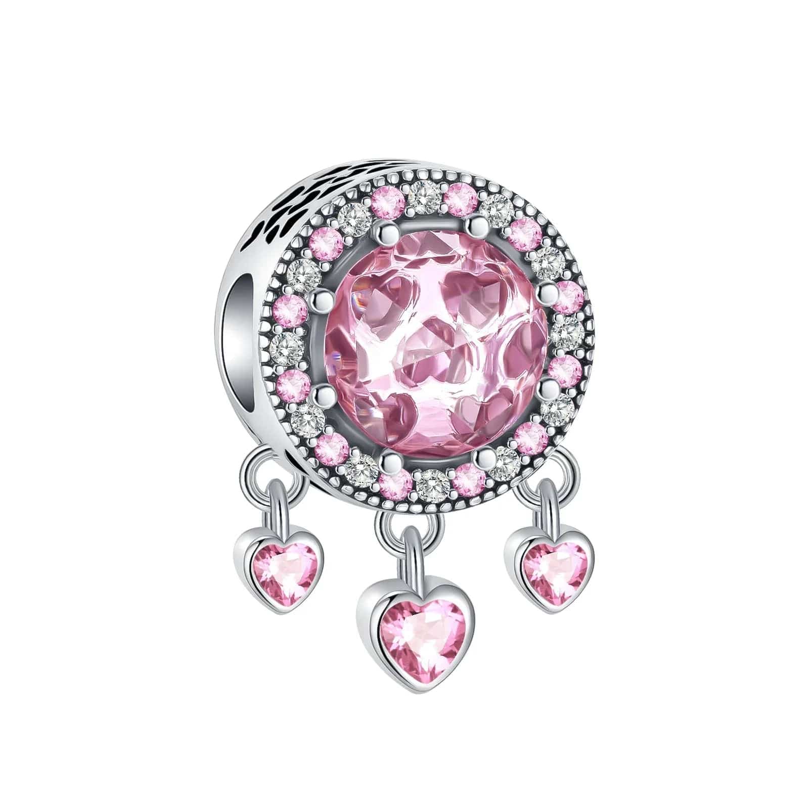 Amarante Jewelry Pink Dreamcatcher Charm