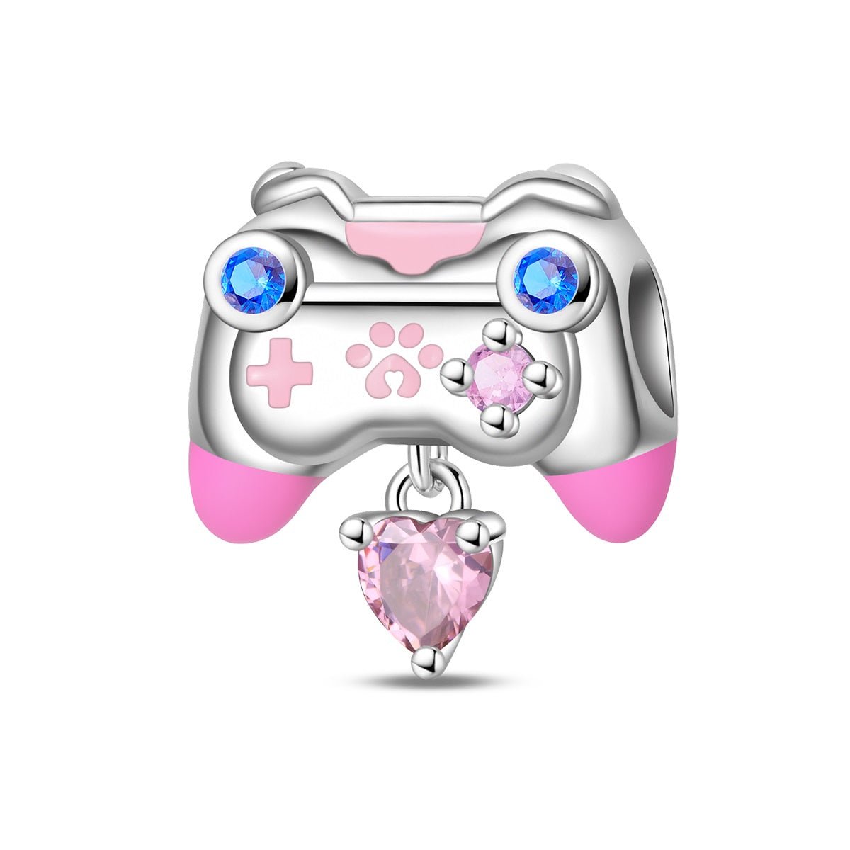 Amarante Jewelry Pink Game Controller Charm